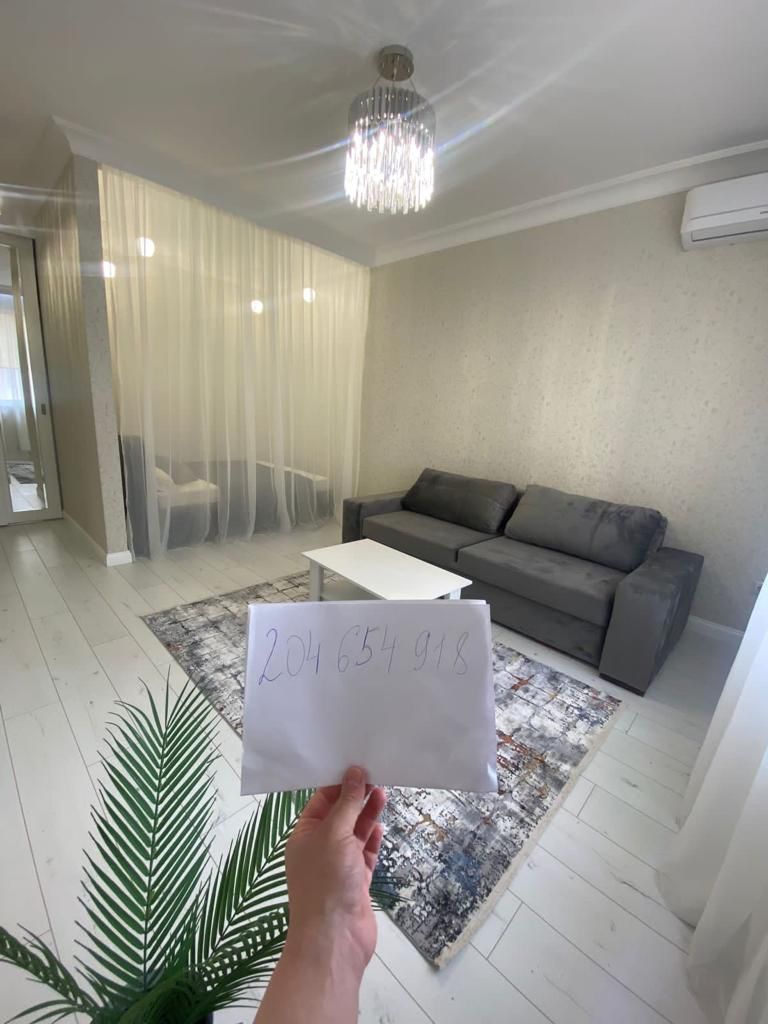 Квартира 1-комнатная 50 м²