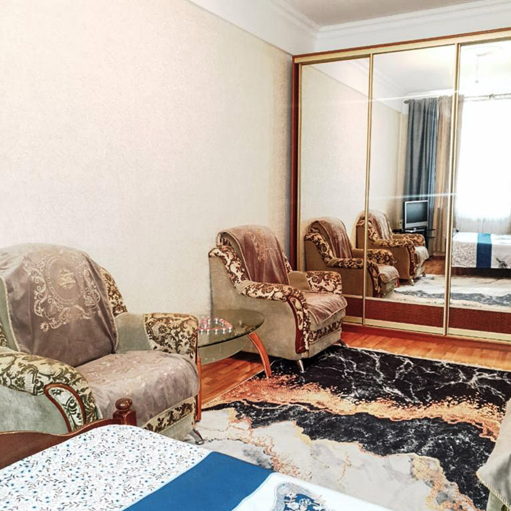 1 комнатная 40 м²