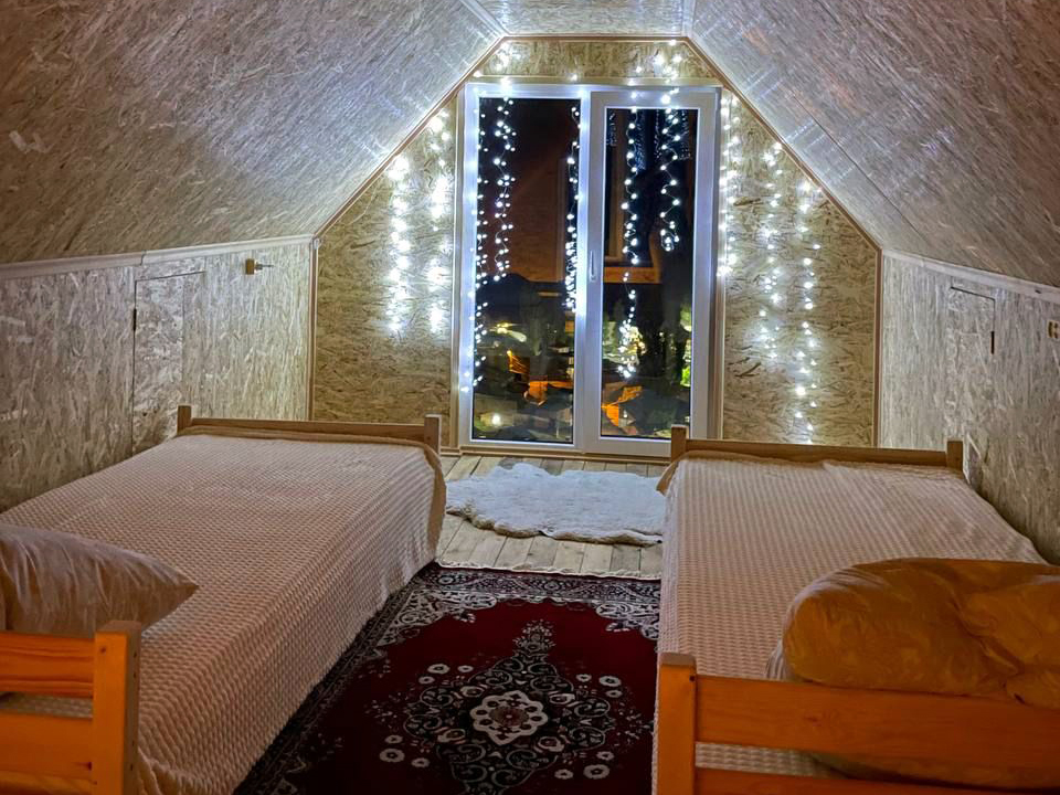 Деревянный дом в Гунибе 55 м²