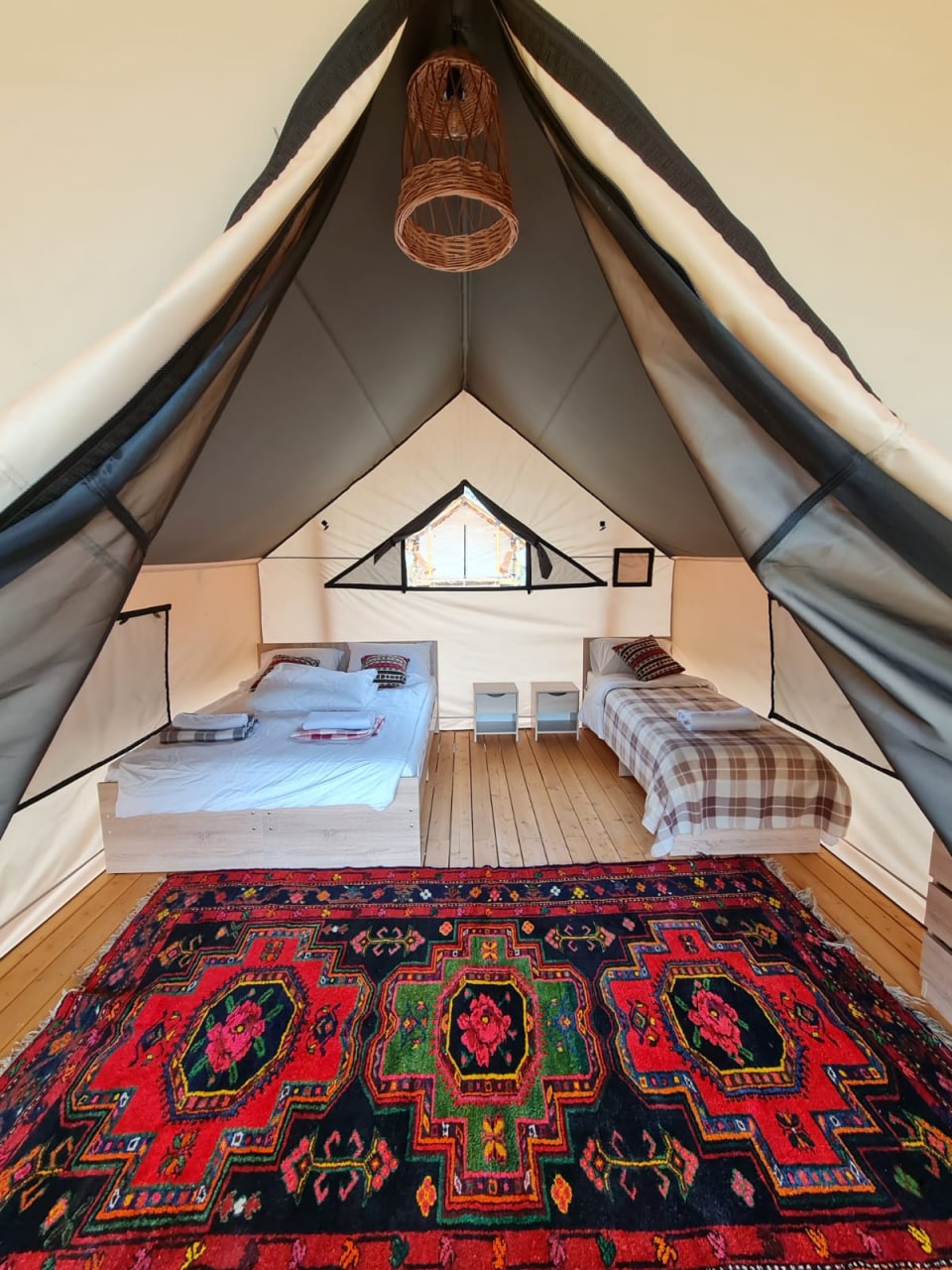 Глэмпинг "Горный ветер" 16 м²