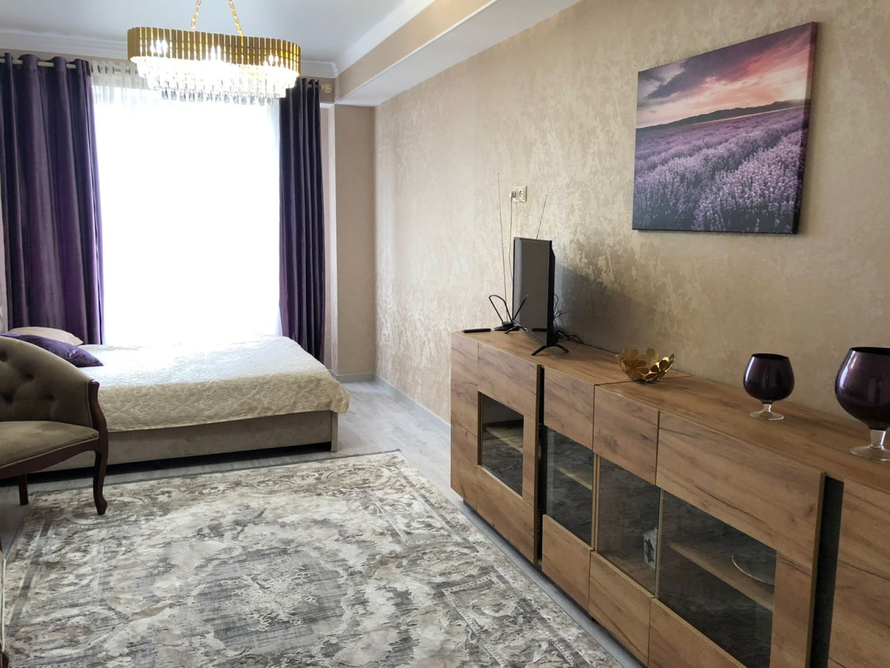 1-комнатная 50 м²