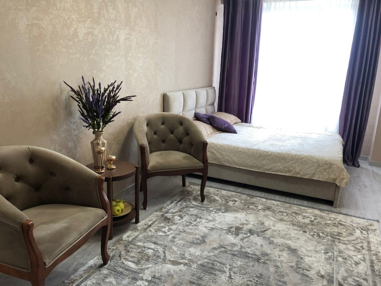 1-комнатная 50 м²